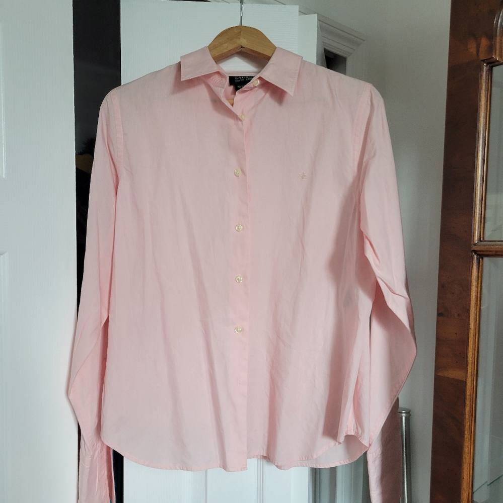 Lauren Ralph Lauren Pink Blouse